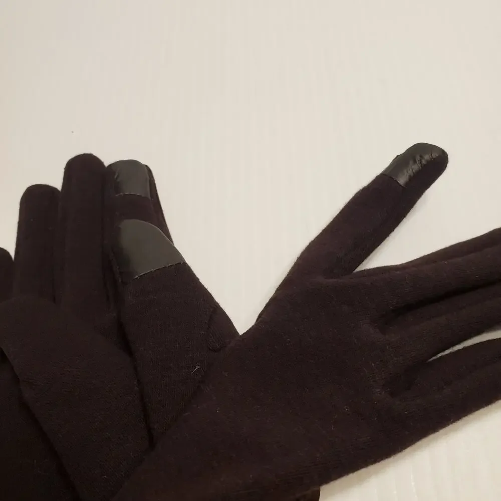 Jeanne Simmons Texting Therapy Woven Striped Gloves New with tags.